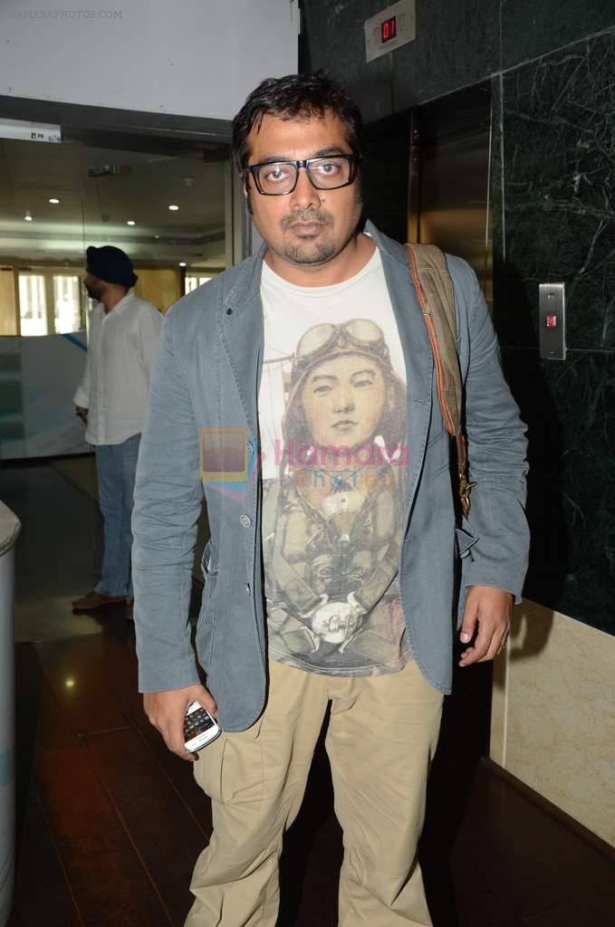 Anurag Kashyap at Luv Shuv Tey Chicken Khurana film promotions in Mumbai on 18th Oct 2012