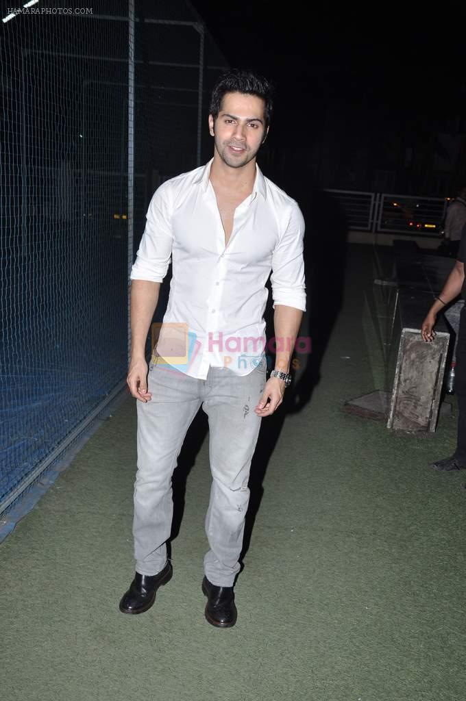 Varun Dhawan at Student of the year special screening in PVR, Mumbai on 18th Oct 2012