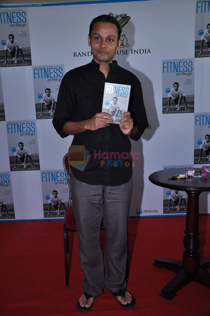 at the launch of Abhishek Sharma's Fitness on the go book in MCA on 20th Oct 2012