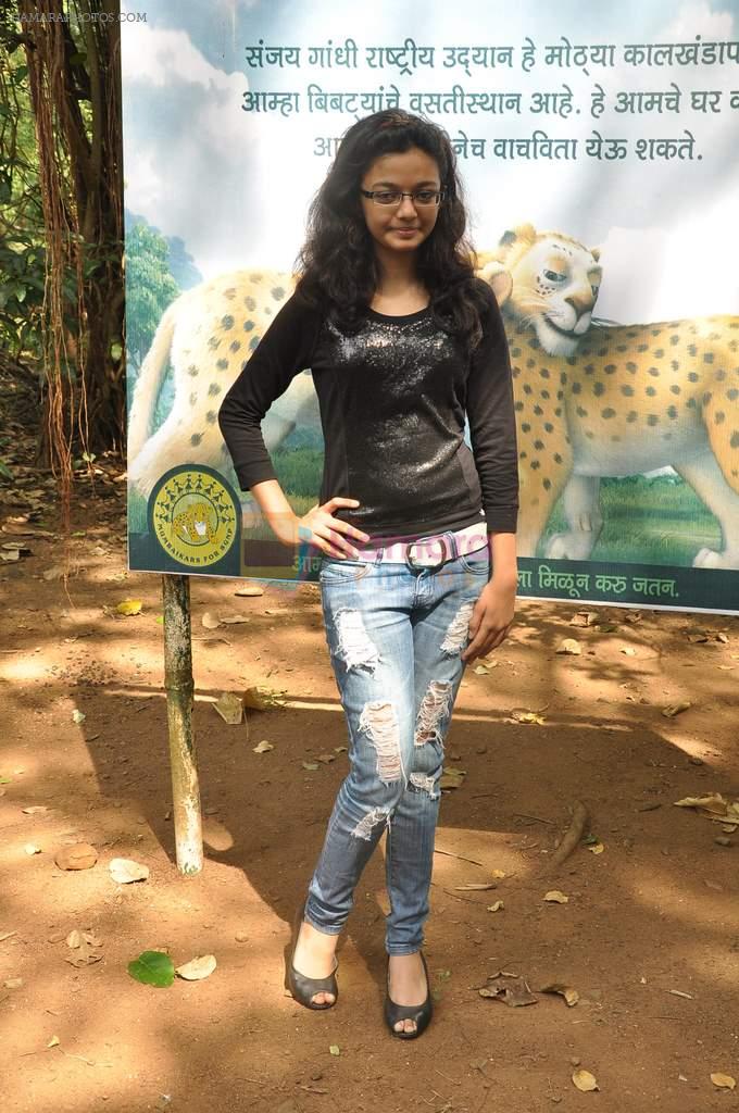 Swini Khara at Delhi Safari promotions in National Park, Mumbai on 20th Oct 2012