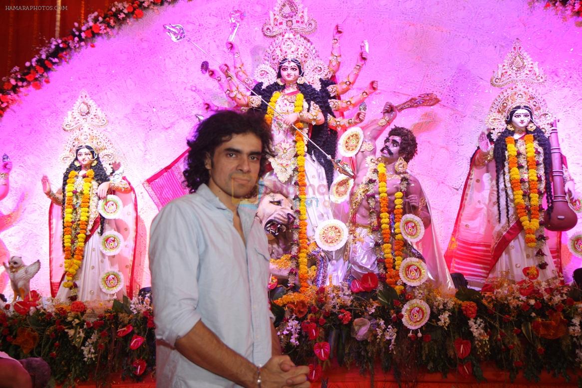 Imtiaz Ali at North Bombay Sarbojanin Durga Puja 2012- Juhu
