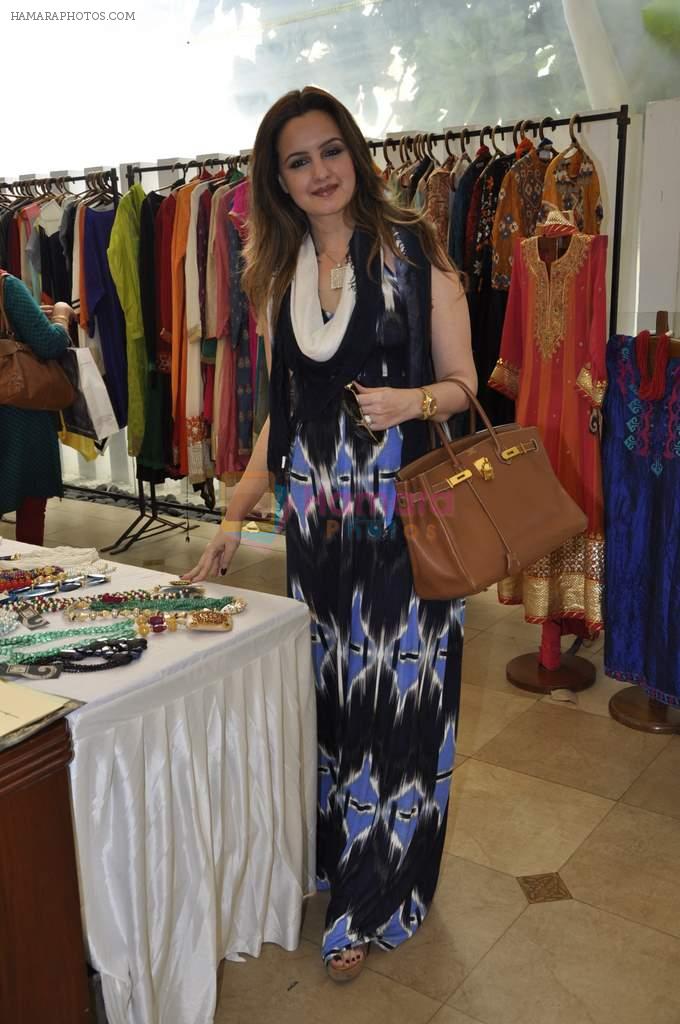 Laila Khan Rajpal at Araish exhibition in Blue Sea on 22nd Oct 2012