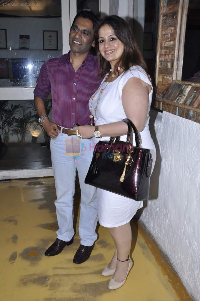 Kiran Bawa at the launch of Rouble Nagi's exhibition in Olive, Mumbai on 23rd Oct 2012