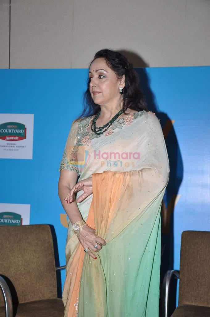 Hema Malini launches Namita Jain's book in  Courtyard Marriott, Mumbai on 26th Oct 2012