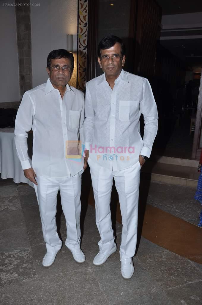 Abbas Mastan at Pahlaj Nahlani's sons wedding reception in Mumbai on 26th Oct 2012