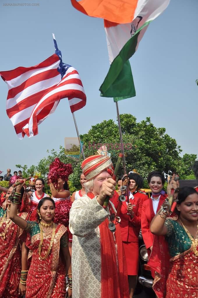 Richard Branson in India on 26th Oct 2012