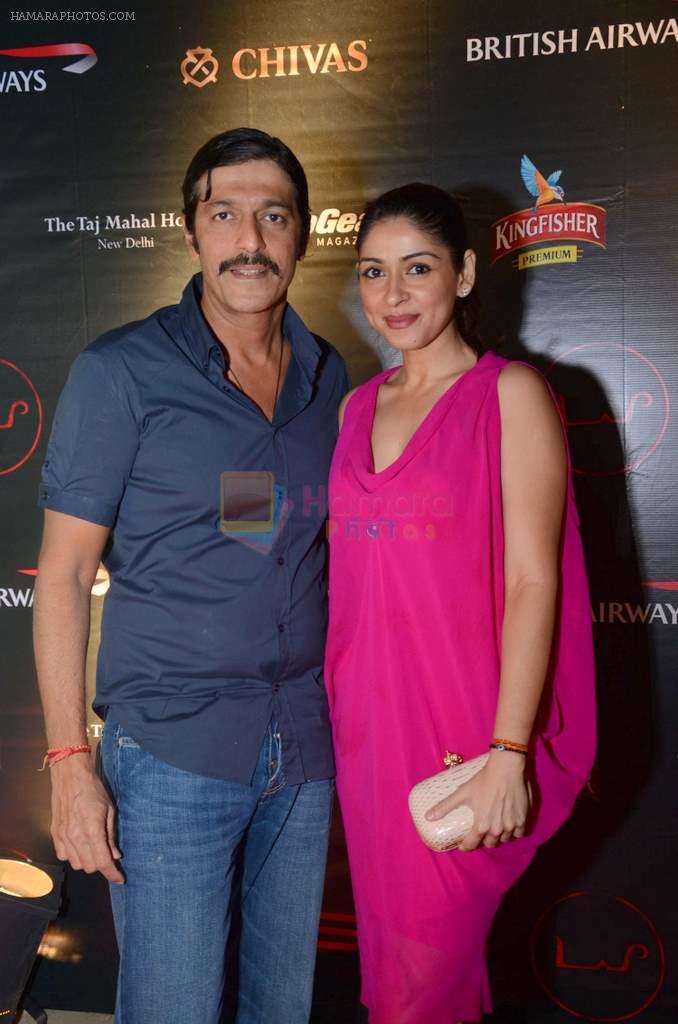Chunky & Bhavna Pandey at F1 LAP party day 1 on 26th Oct 2012