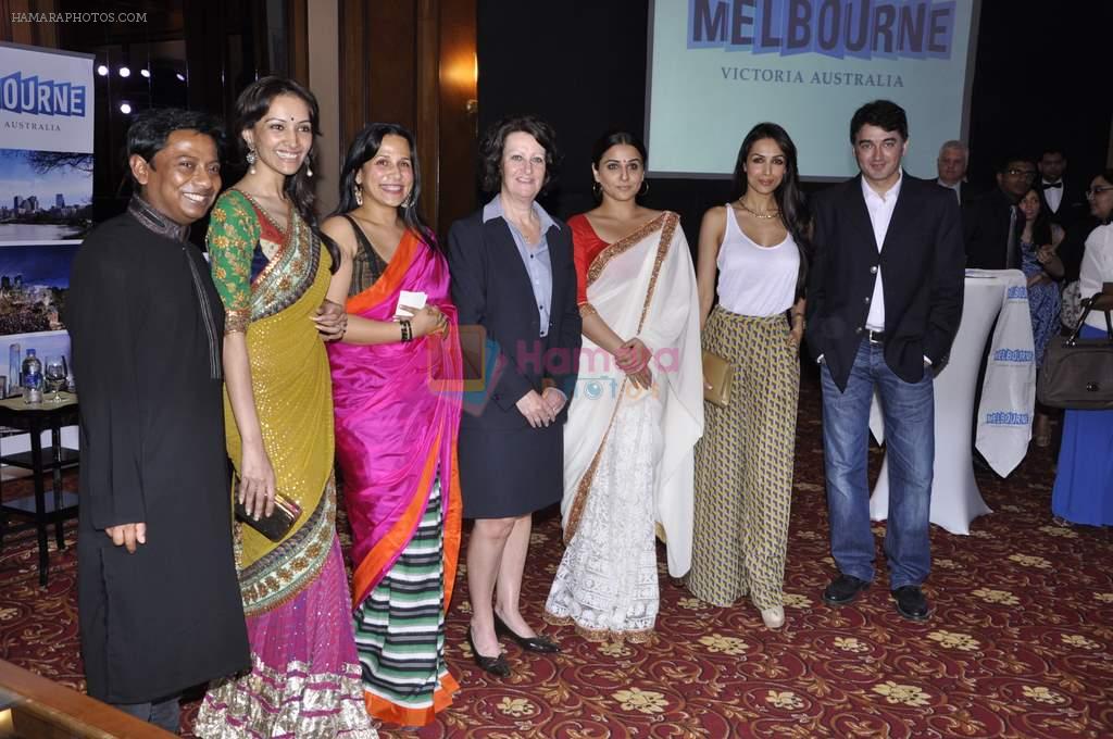 Vidya Balan, Dipannita Sharma, Onir, Malaika Arora Khan, Jugal Hansraj at Indian Film Festival of Melbourne in Taj Lands End, Mumbai on 27th Oct 2012