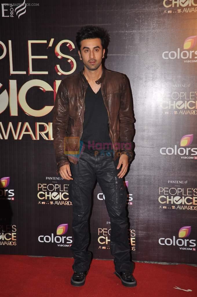 Ranbir Kapoor at People's Choice Awards in Mumbai on 27th Oct 2012