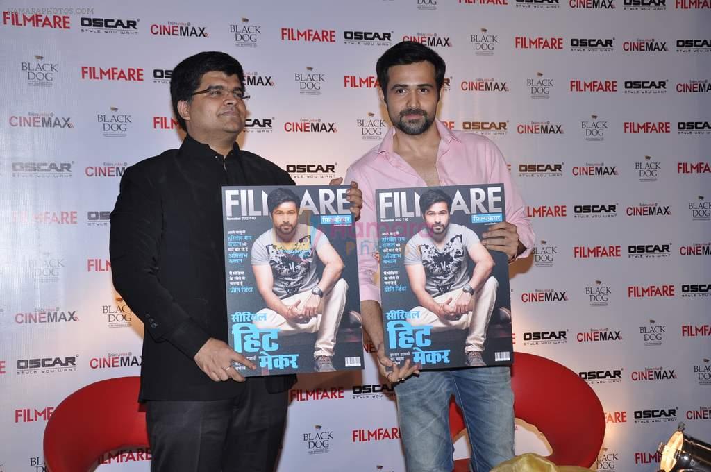 Emraan Hashmi at Filmfare magazine launch in Cinemax, Mumbai on 27th Oct 2012