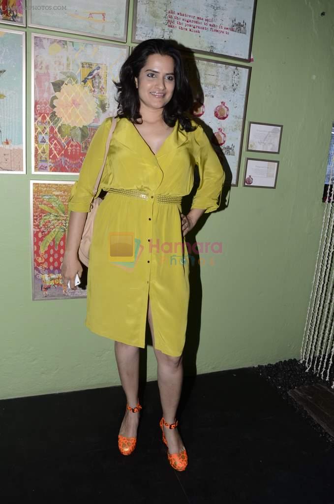 Sona Mohapatra at Good Earth Unveils their Farah Baksh Design Collection 2012-2013 in Lower Parel,Mumbai on 27th Oct 2012