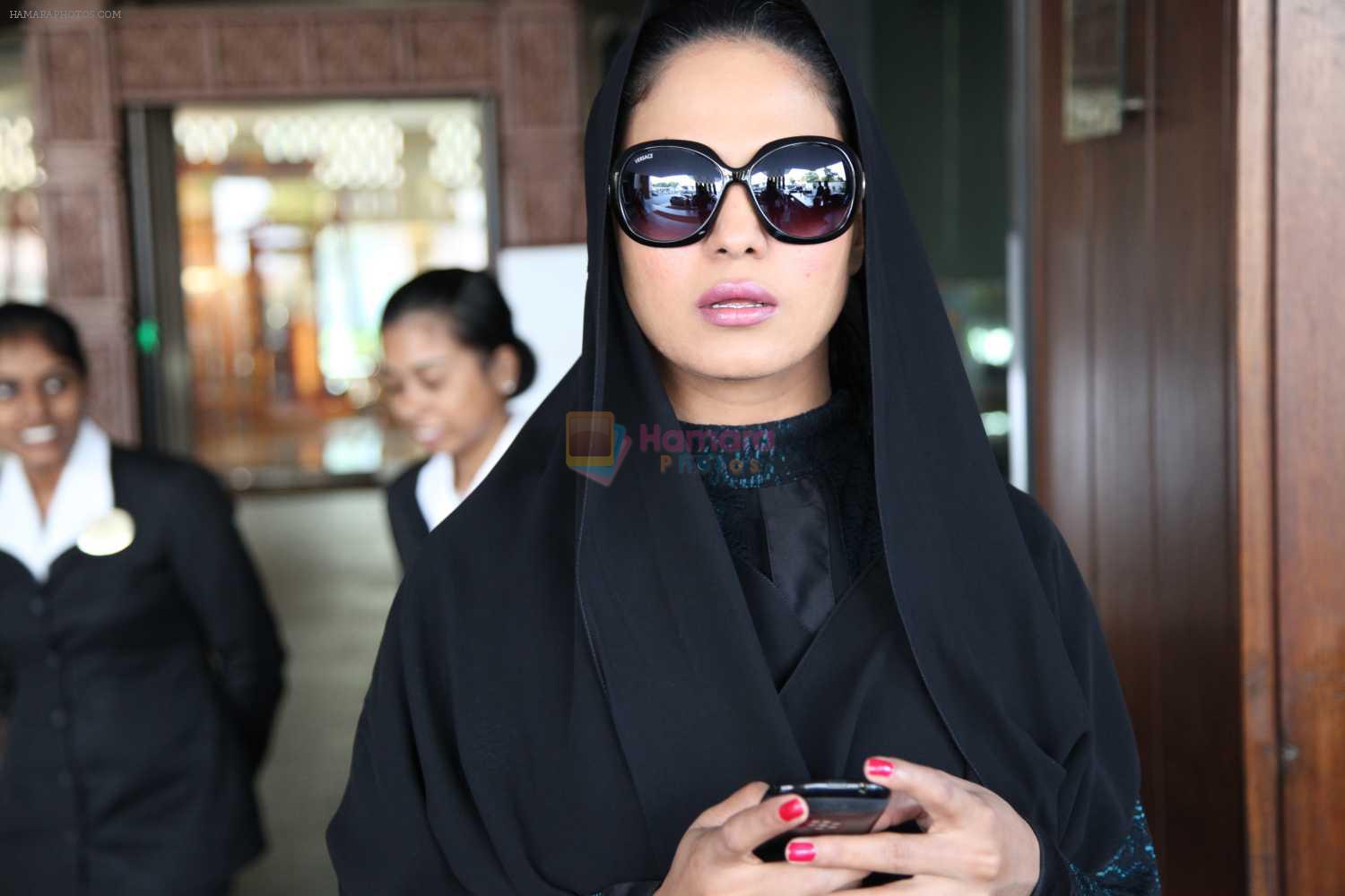 Veena Malik in Burkha