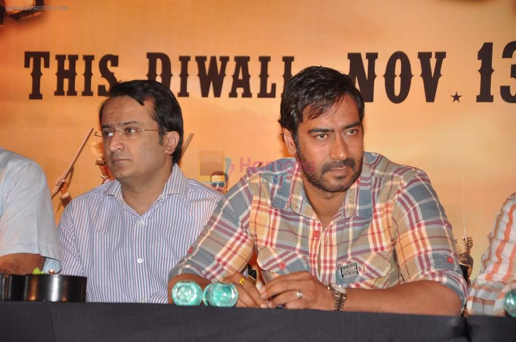 Ajay Devgan at Son of Sardaar press meet in Juhu, Mumbai on 31st Oct 2012