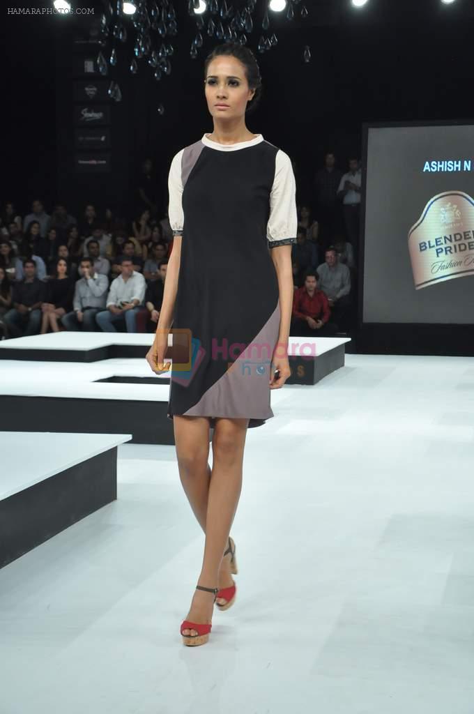 Model walk the ramp for Ashish N Soni Show at Blender's Pride Fashion Tour Day 2 on 4th Nov 2012