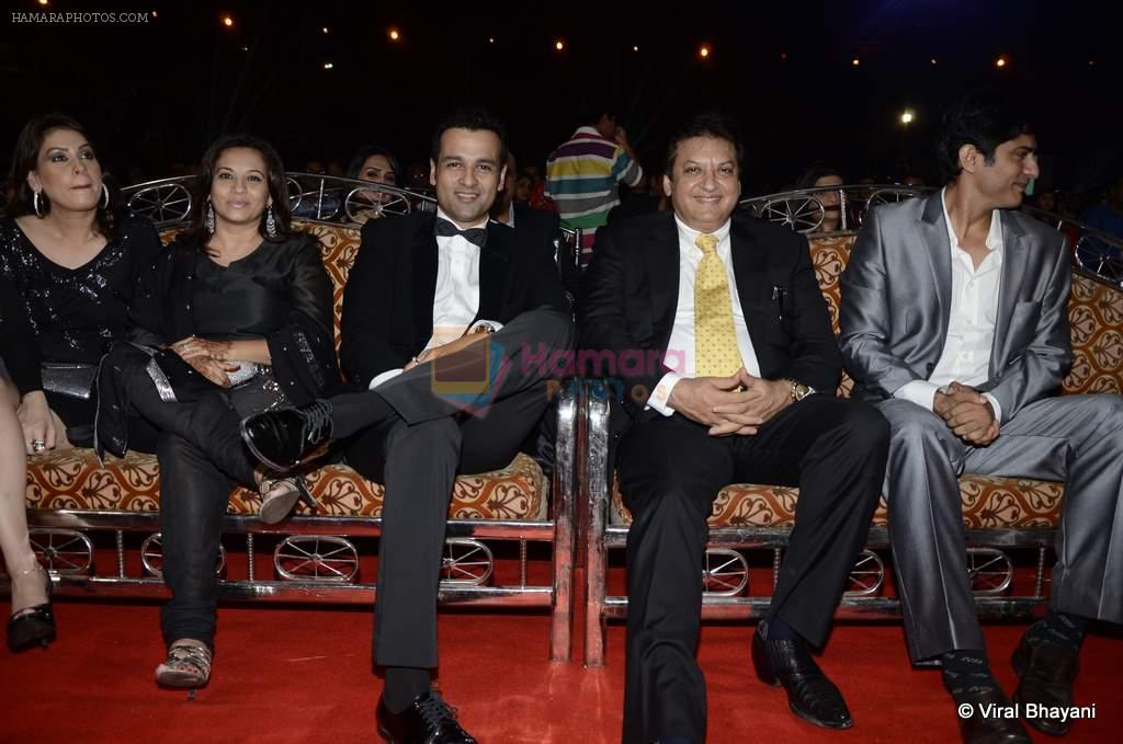 Rohit Roy, Manasi Joshi Roy at ITA Awards red carpet in Mumbai on 4th Nov 2012