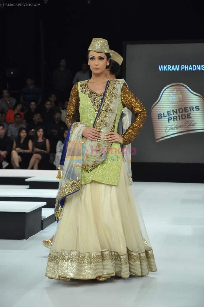 Model walk the ramp for Vikram Phadnis Show at Blender's Pride Fashion Tour Day 2 on 4th Nov 2012