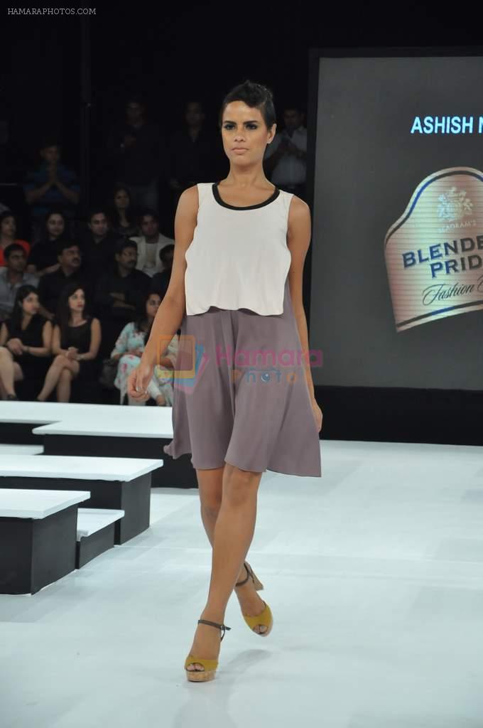 Model walk the ramp for Ashish N Soni Show at Blender's Pride Fashion Tour Day 2 on 4th Nov 2012