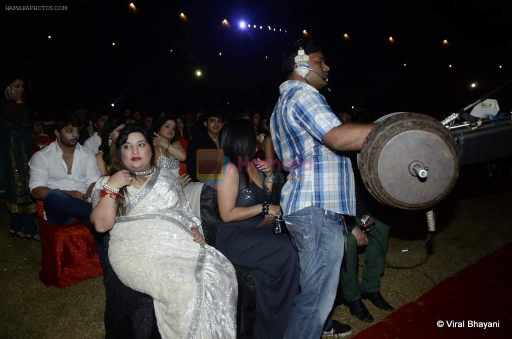 Dolly Bindra at ITA Awards red carpet in Mumbai on 4th Nov 2012