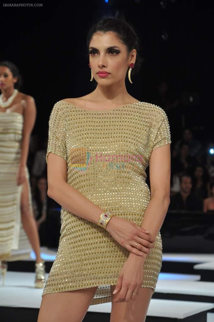 Model walk the ramp for Nandita Mahtani Show at Blender's Pride Fashion Tour Day 2 on 4th Nov 2012
