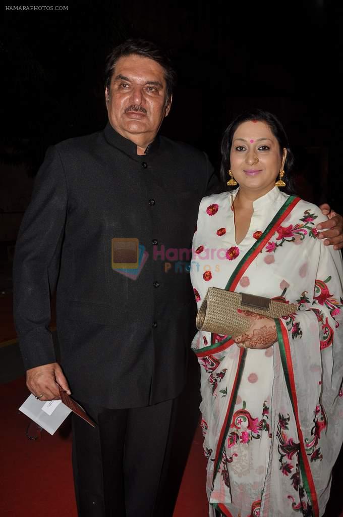 Raza Murad at ITA Awards red carpet in Mumbai on 4th Nov 2012,1