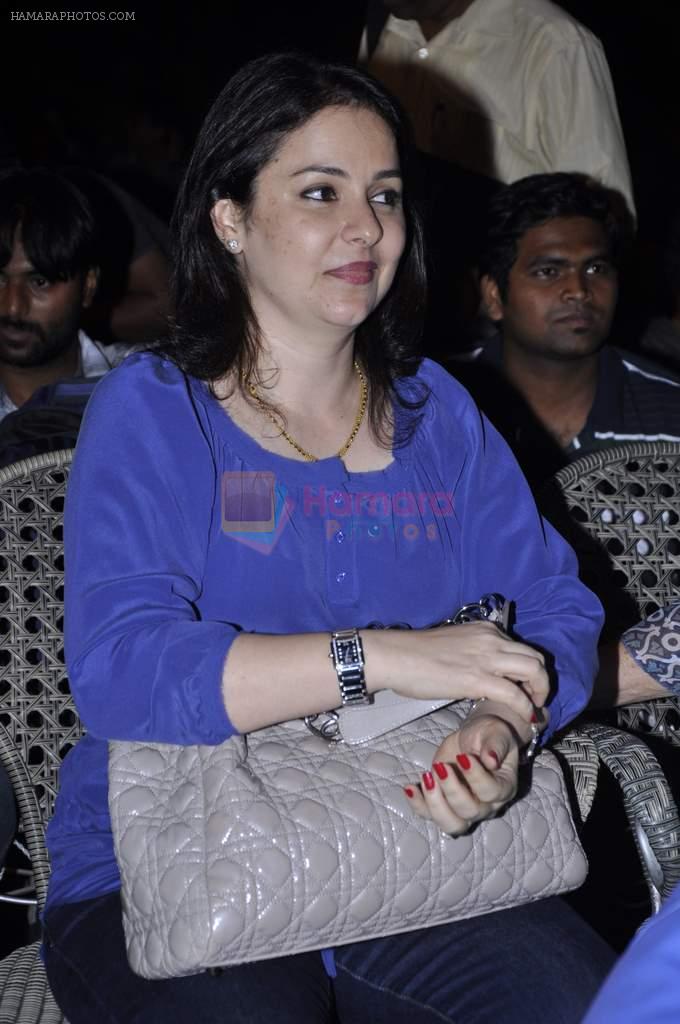 Anjali Tendulkar at SMAASH entertainment centre launch in Phoenix Mill, Mumbai on 5th Nov 2012