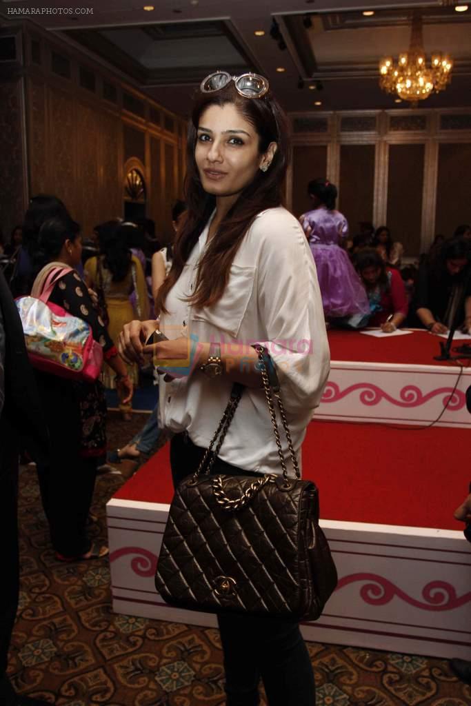 Raveena Tandon at Disney princess event in Taj Hotel, Mumbai on 6th Nov 2012