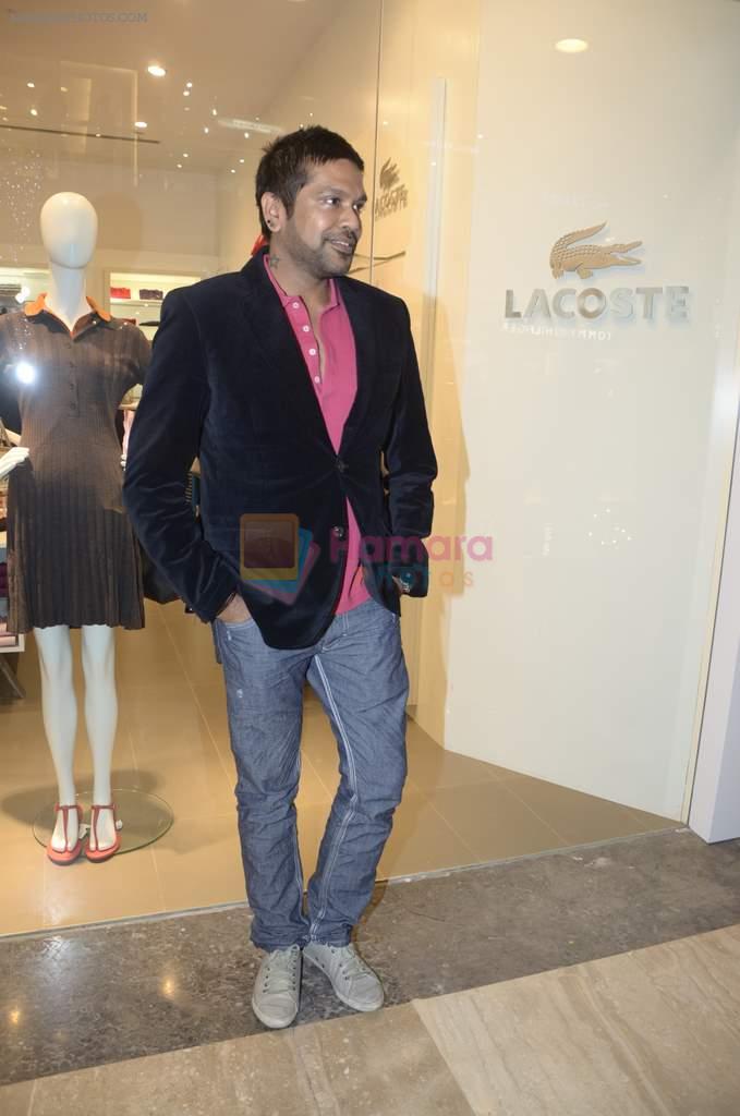 Rocky S at Lacoste showroom launch in Mumbai on 7th Nov 2012