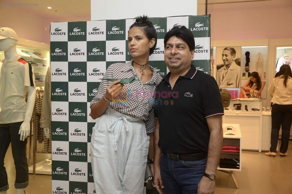 at Lacoste showroom launch in Mumbai on 7th Nov 2012