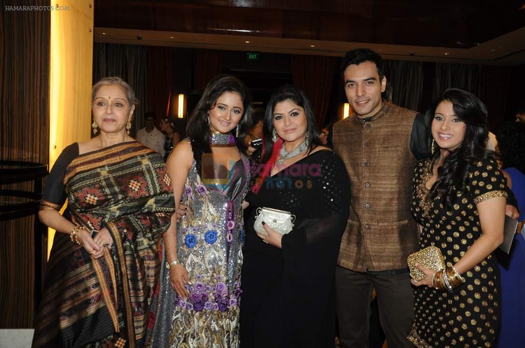 Rashmi Desai, Beena Banerjee, Pragati Mehra, Praneeta Sahu, Chaitanya Choudhury at Uttaran Bash in Mumbai on 8th Nov 2012