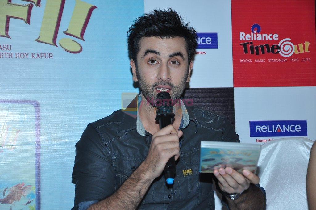Ranbir Kapoor at Barfi Dvd Launch in Reliance, Mumbai on 9th Nov 2012