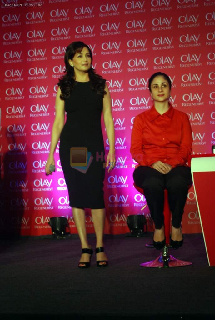 Madhuri Dixit launches Olay Wrinkle revolution Complex Cream in Mumbai on 9th Nov 2012