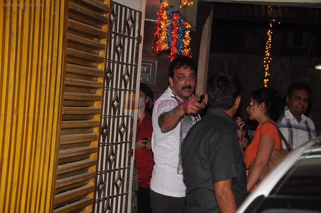 Sanjay Dutt at the spaecial screening of Son of Sardaar in Mumbai on 10th Nov 2012