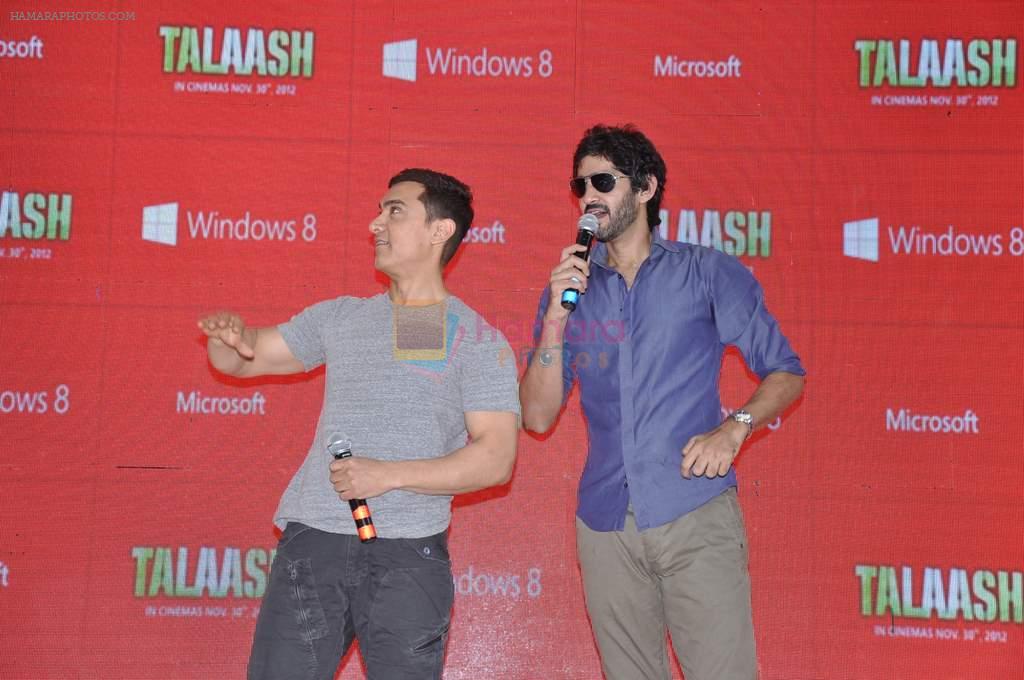 Aamir Khan, Gaurav Kapoor at Windows 8 launch in Inorbit Mall, Mumbai on 11th Nov 2012