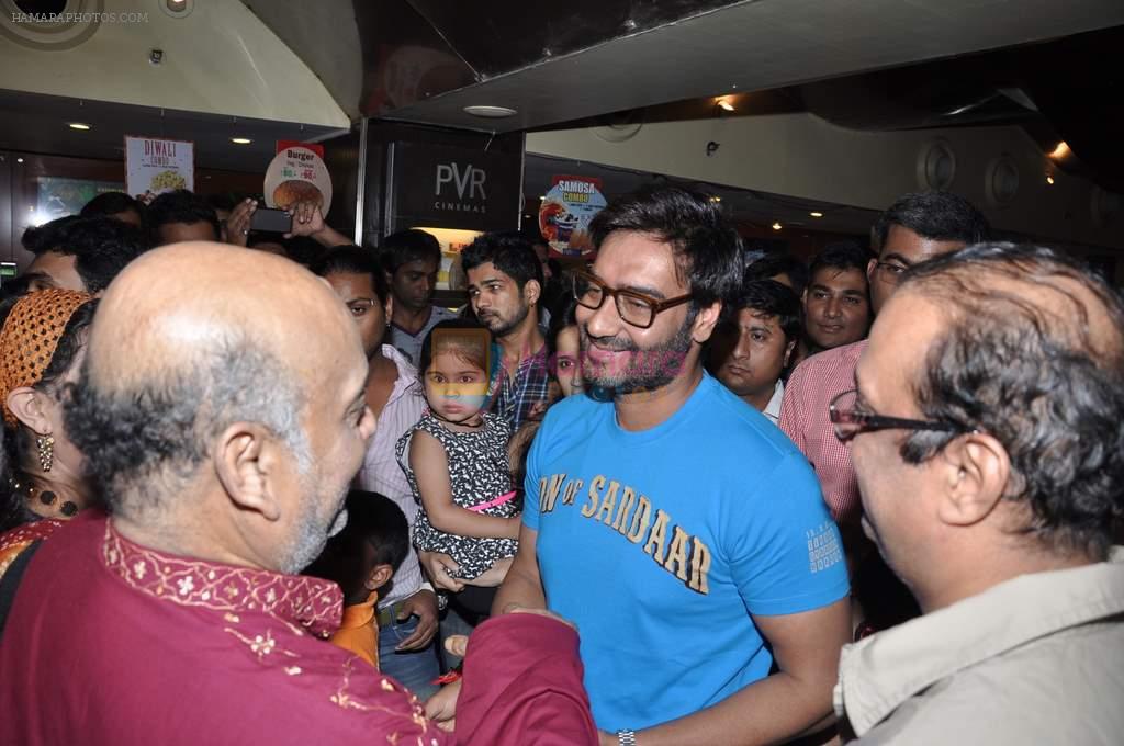 Ajay Devgan at Son Of Sardaar screening at PVR hosted by Krishna Hegde in Mumbai on 12th Nov 2012