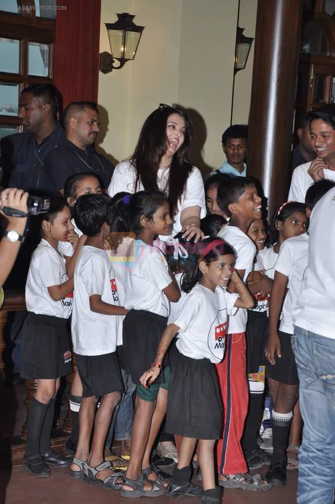 Aishwarya Rai Bachchan at Magic Bus event on the occasion of Children's day in MCA on 14th Nov 2012