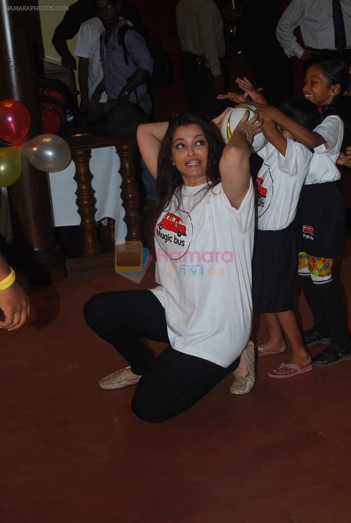 Aishwarya Rai Bachchan at Magic Bus event on the occasion of Children's day in MCA on 14th Nov 2012