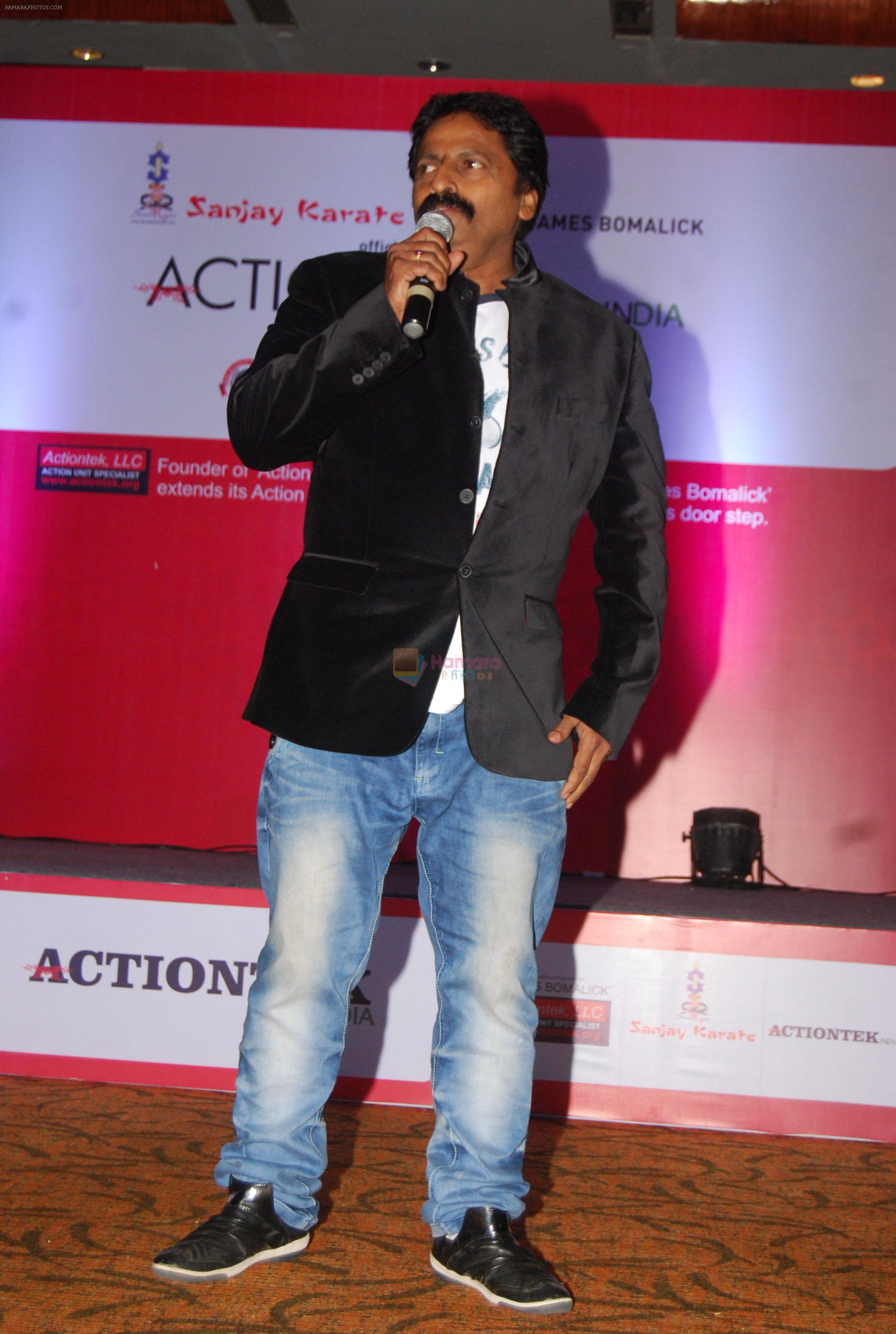 Chitah Yagnesh Shetty at the launch of Hollywood Action Unit ACTIONTEK INDIA in Novatel, Juhu, Mumbai on 17th Nov 2012