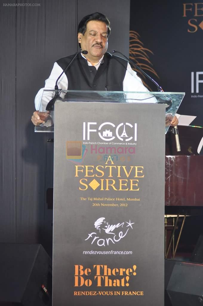 at The Indo- French business community gathering at the Indo-French Chamber of Commerce & Industry's in Mumbai on 20th Nov 2012