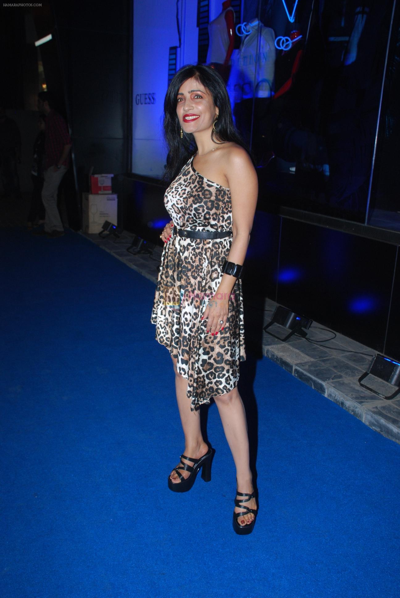 Shibani Kashyap at the launch of limited edition GUESS DJ TIesto collection in GUESS, Mumbai on 23rd Nov 2012