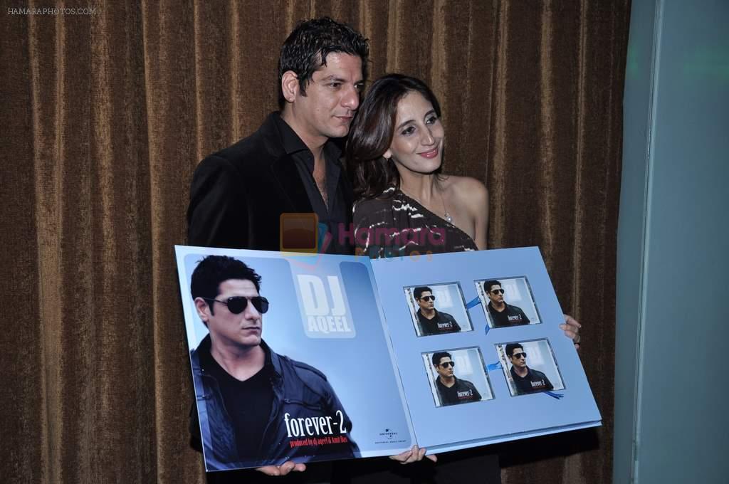 D J Aqeel, Farah Ali Khan at the launch of DJ Aqeel's album in Holiday Inn on 23rd Nov 2012