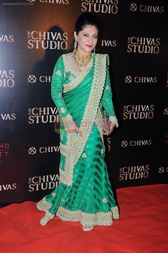 Aarti Surendranath on day 2 of Chivas Studio in Mumbai on 24th Nov 2012