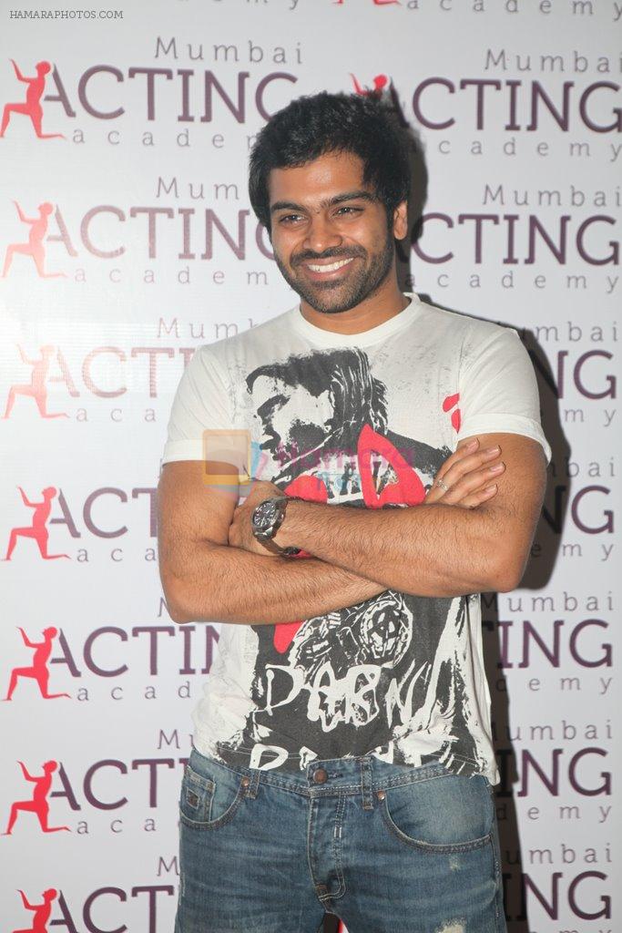 Sriram at Luv Israni's Mumbai Acting Academy launch in Andheri, Mumbai on 24th Nov 2012