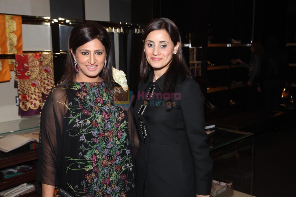 Bela Madan & Shilpa Dhingra at GUCCI celebrates the opening of its fifth store in India in Gurgaon on 23rd Nov 2012