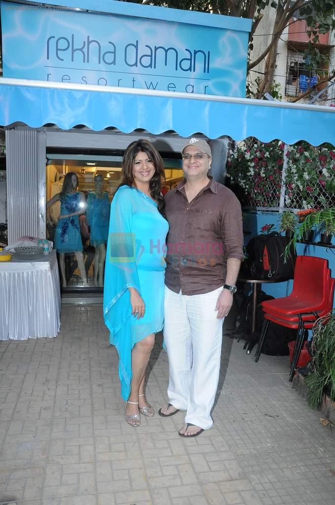 at Rekha Damani resort wear collection launch in Bandra, Mumbai on 25th Nov 2012