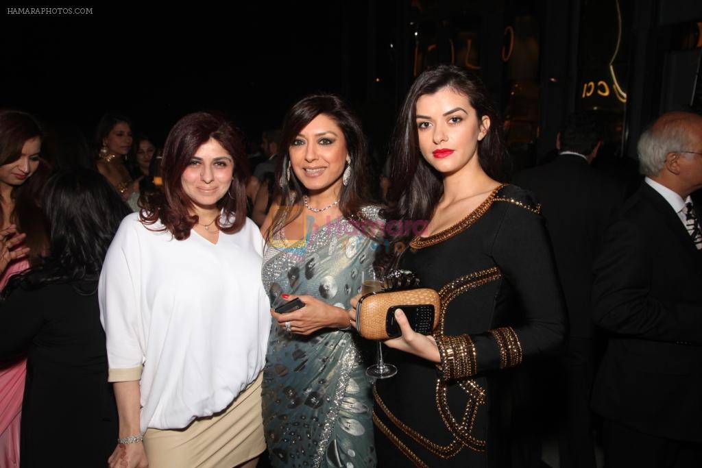 Taru Verma, Seema Puri & guest at GUCCI celebrates the opening of its fifth store in India in Gurgaon on 23rd Nov 2012