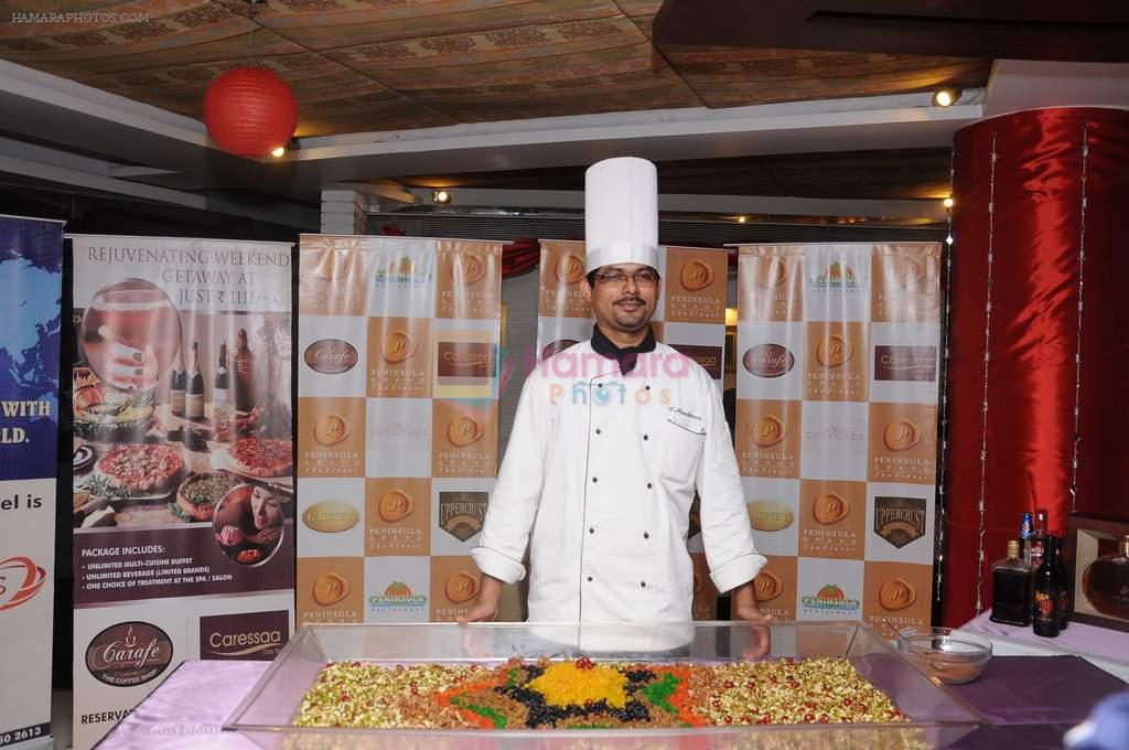 at Peninsula Grand cake mixing event in Andheri, Mumbai on 26th Nov 2012