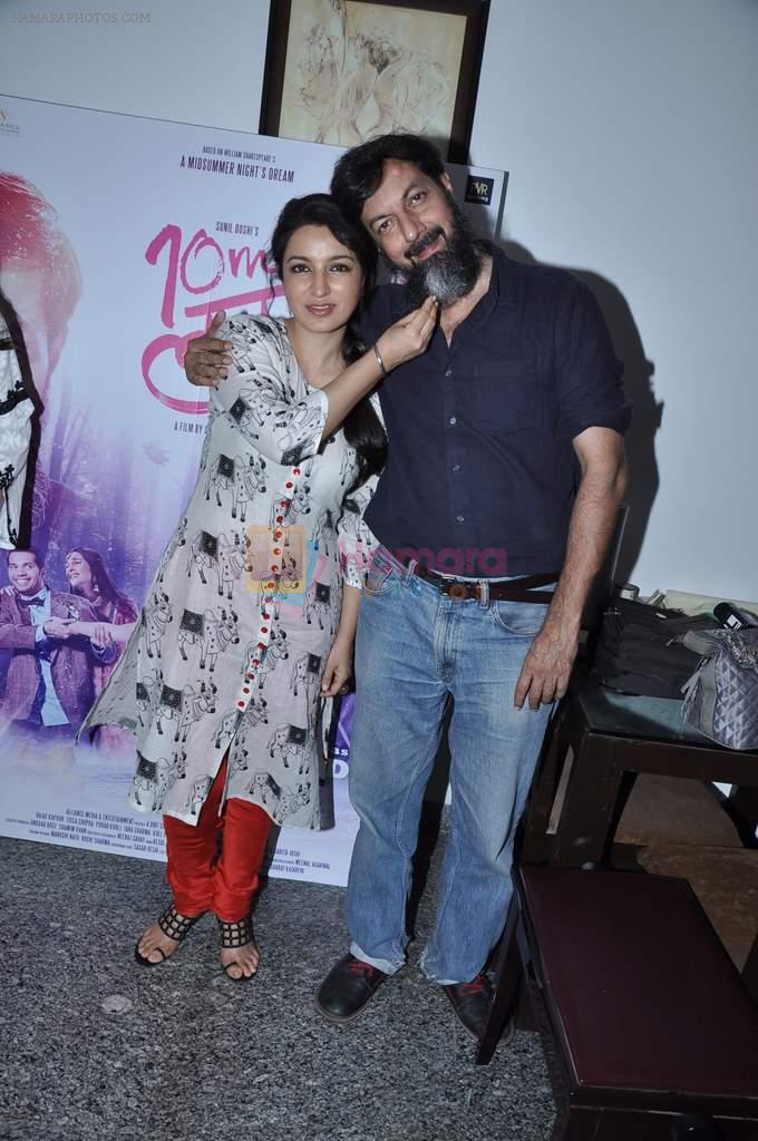 Tisca Chopra, Rajat Kapoor at 10 ml Love film promotions in Andheri, Mumbai on 26th Nov 2012