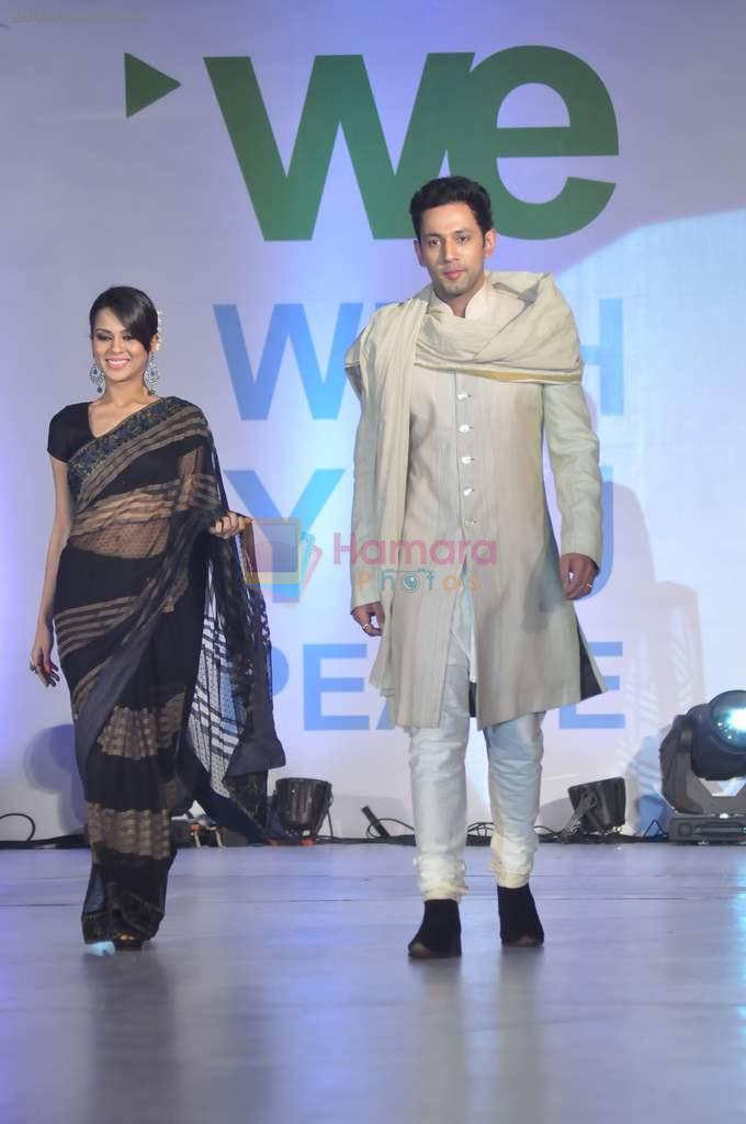 at Global peac fashion show by Neeta Lulla at Welingkar Institute in Mumbai on 26th Nov 2012