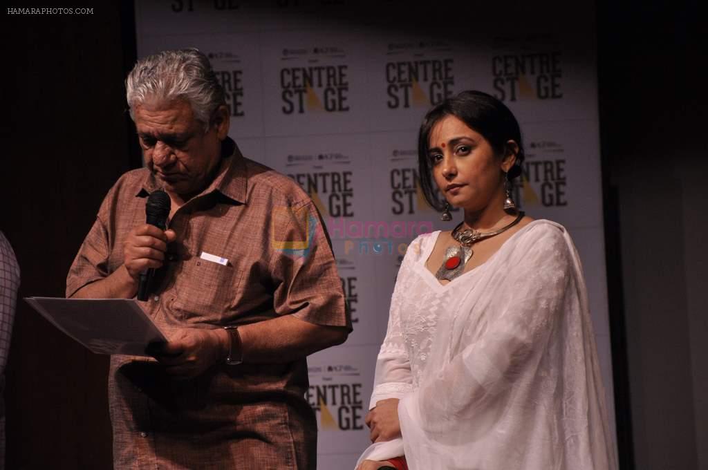 Divya Dutta, Om Puri at NCPA Centrestage festival in NCPA on 27th Nov 2012