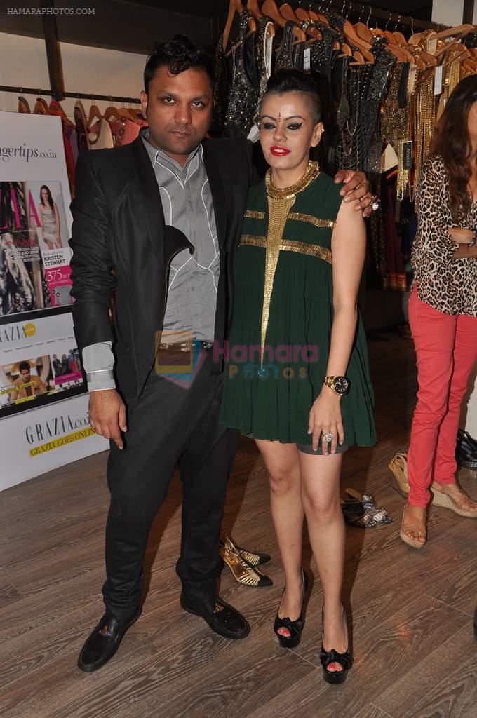at Atosa preview for designer Gaurav Gupta and Kanika Saluja in Mumbai on 27th Nov 2012